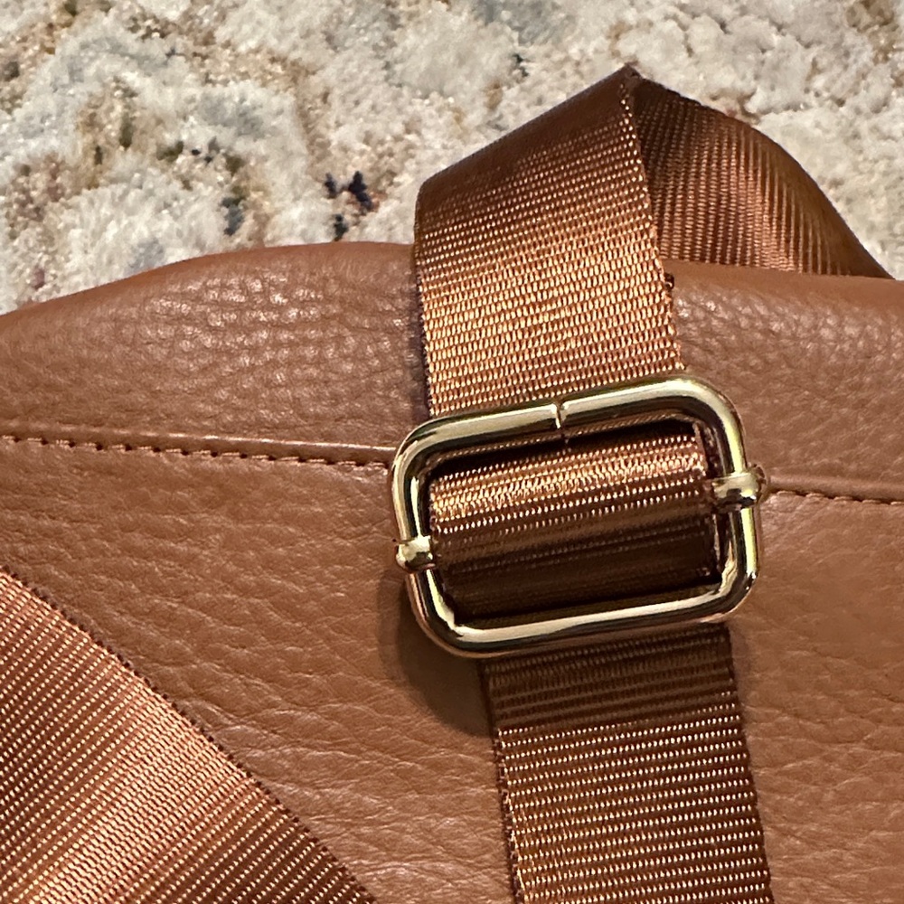 Aimee Kestenberg Brown Leather Crossbody Bag - Bum bag - NWT - Picture 11 of 12